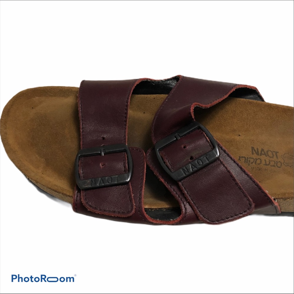 NAOT Santa Barbara Sandals Birkenstock-like Sz 42 - Picture 3 of 7